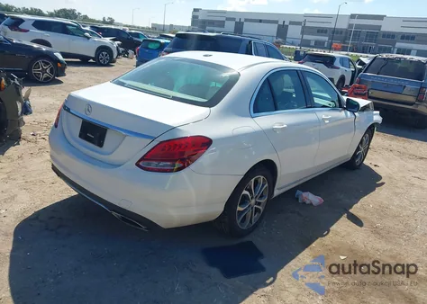 2015 Mercedes-Benz C 300 from USA, damaged, VIN 55SWF4JB3FU062761